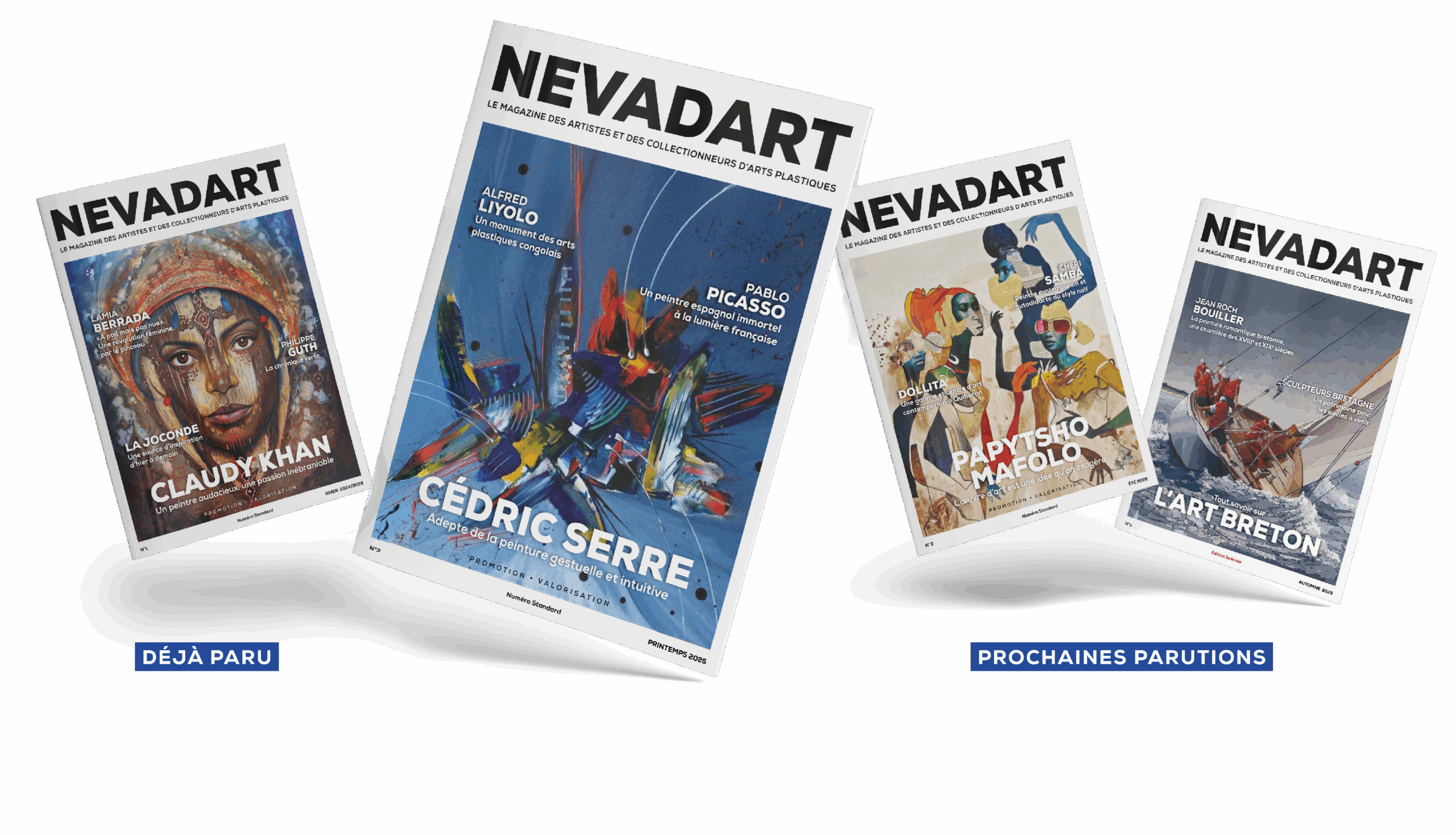 Nevadart Magazine Nevadart - Couvertures magazines