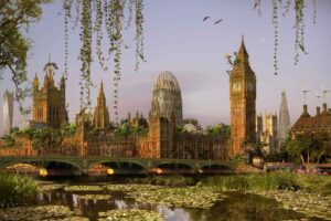 London jungle soleil levant