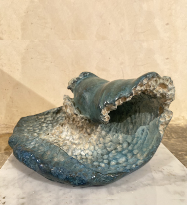 Vague en bronze