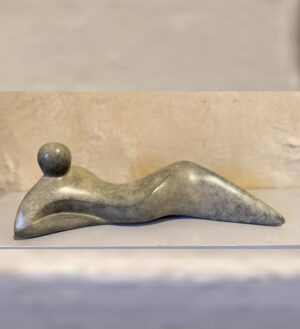 Contemplation en bronze