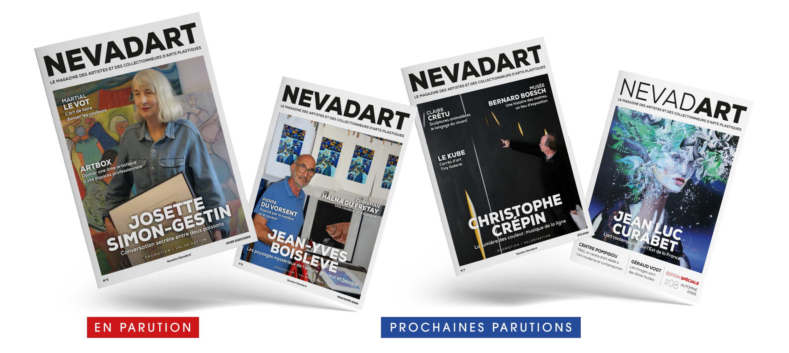 Nevadart - Couvertures magazines