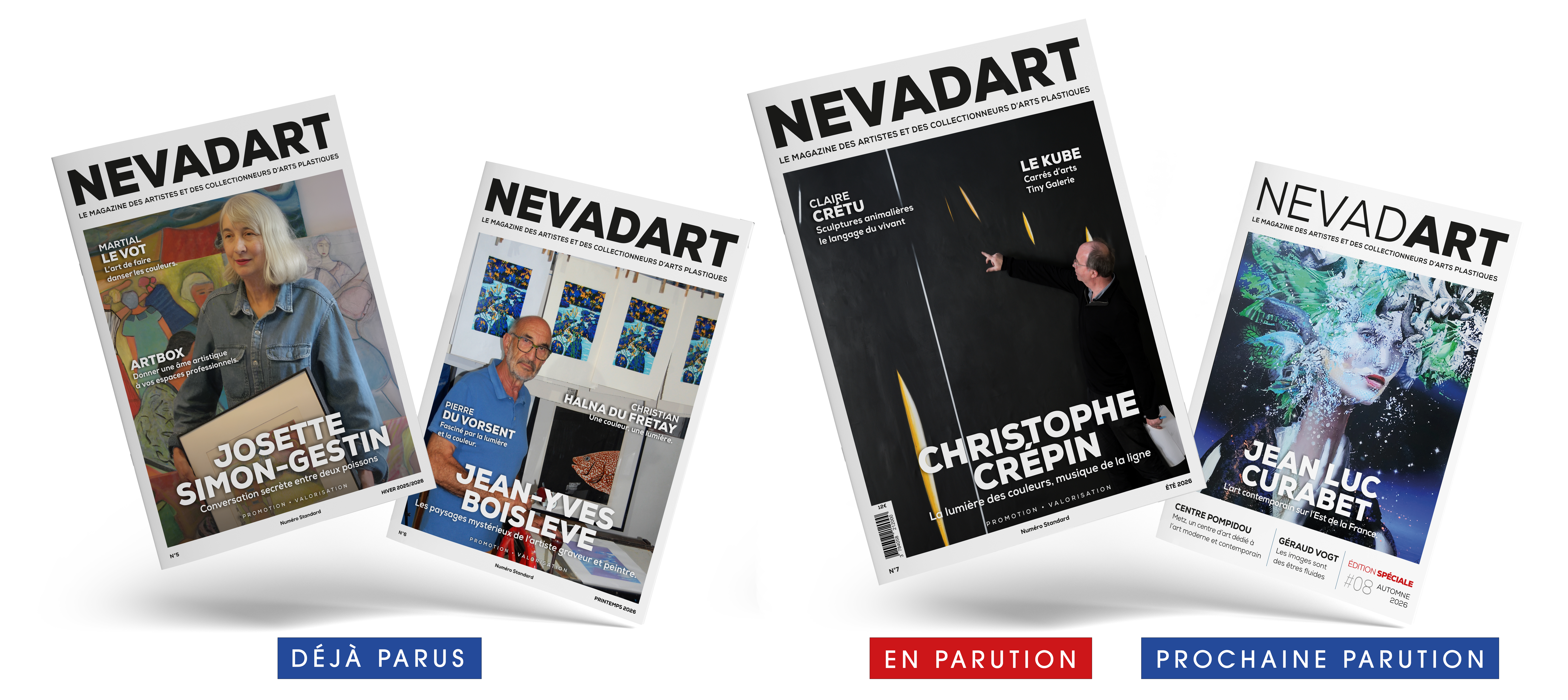 Nevadart - Couvertures magazines