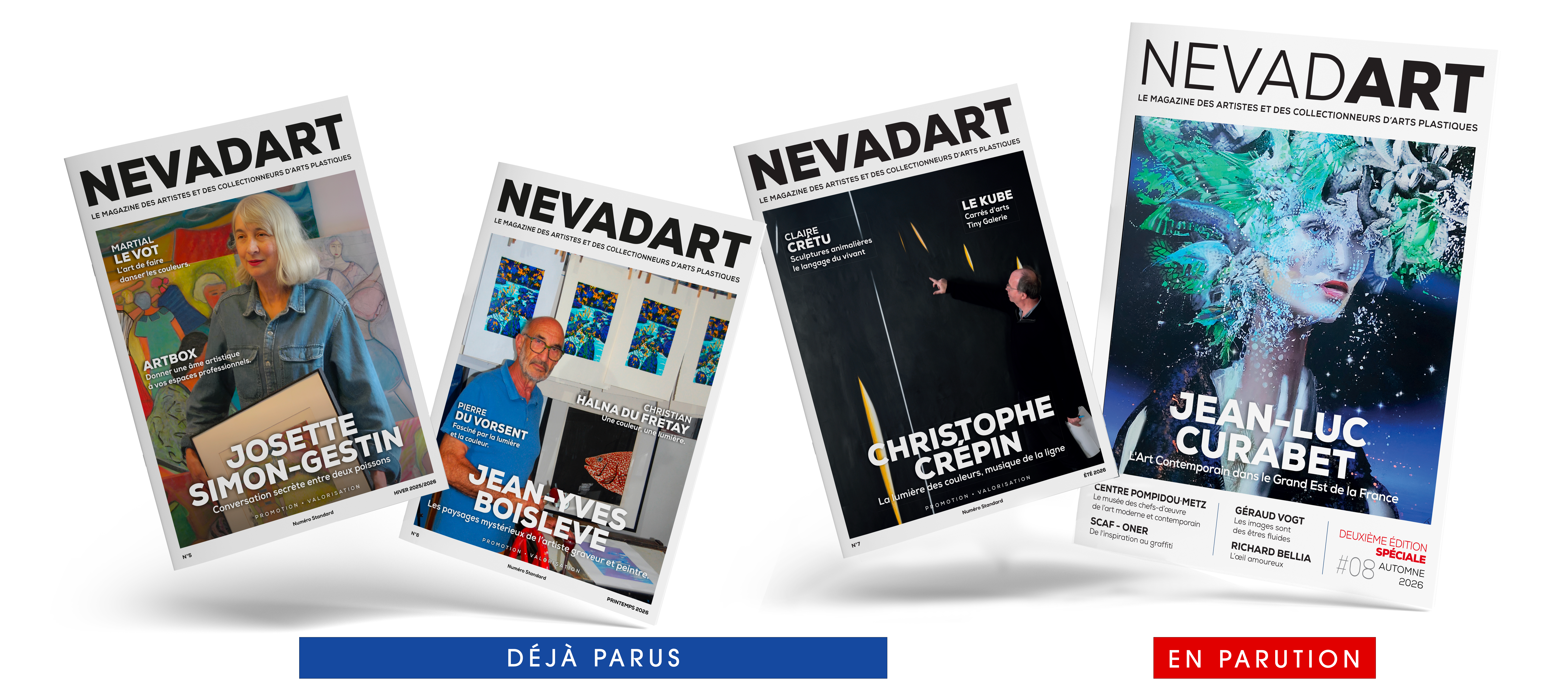 Nevadart - Couvertures magazines
